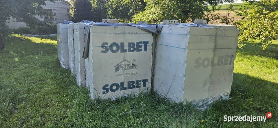 Bloczki z betonu komórkowego Solbet Optimal 24 Karkówka