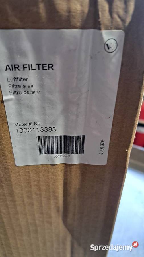 Filtr powietrza Wacker 1000113383 Cieszyn sprzedam