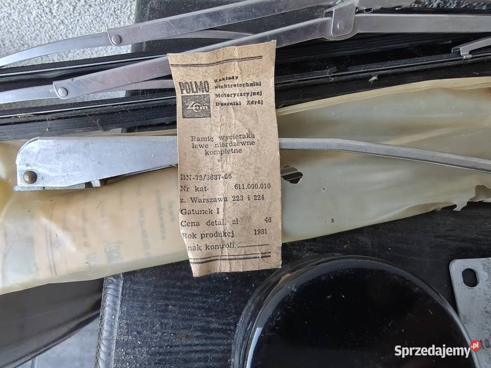 Warszawa 223 kratka głośnika radia i inne Zamość