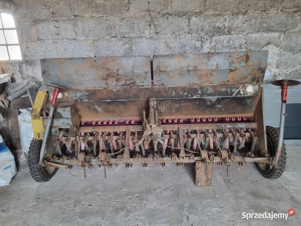 Siewnik zbożowy poznaniak 27m stan Zbójno