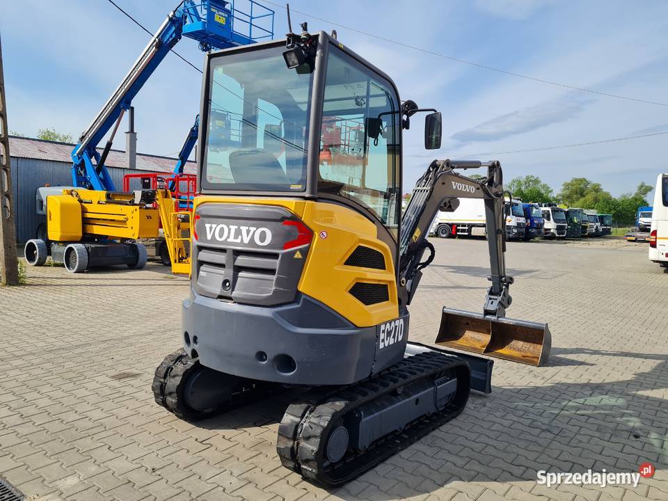 VOLVO EC27D minikoparka 2018 małopolskie Dąbrowa Tarnowska