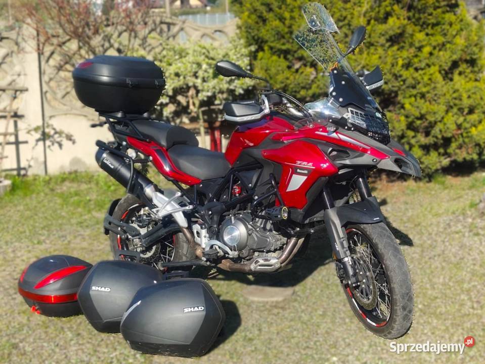 Benelli TRK 502 X Kufry NOWE Opony Wydech Szyba Żyrardów sprzedam