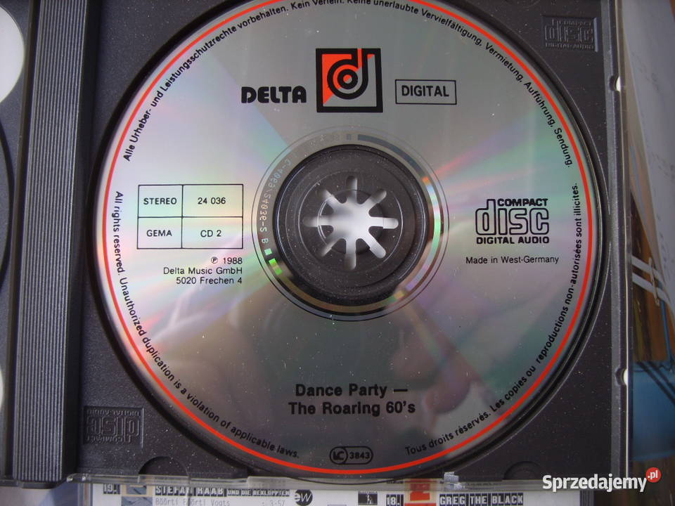 CD dance DANCE PARTY 2 PLYTY 1988 R Wołów