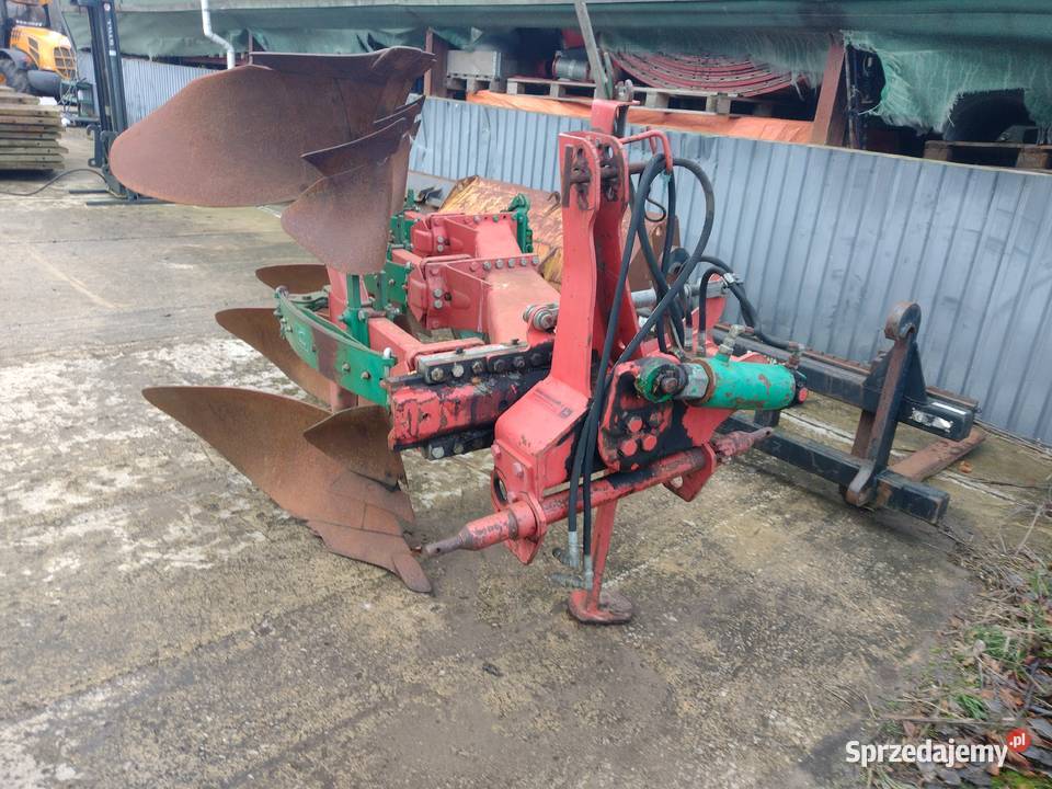 Pług 3 skibowy obrotowy kverneland model f super Sośno
