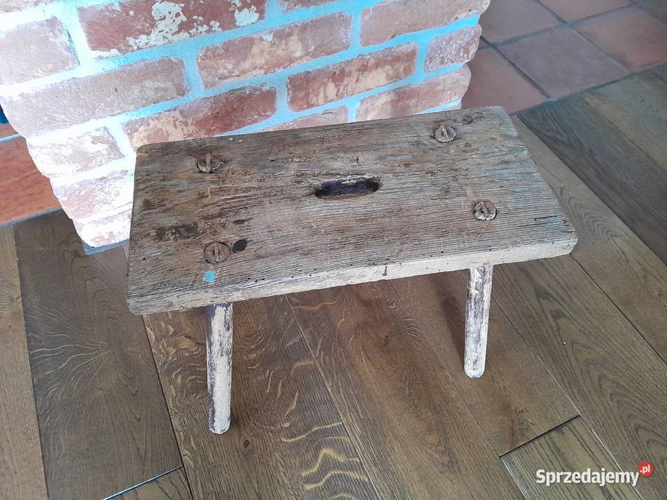 Oryginalny stołek zydel lata 6070 te stan małopolskie Kraków sprzedam