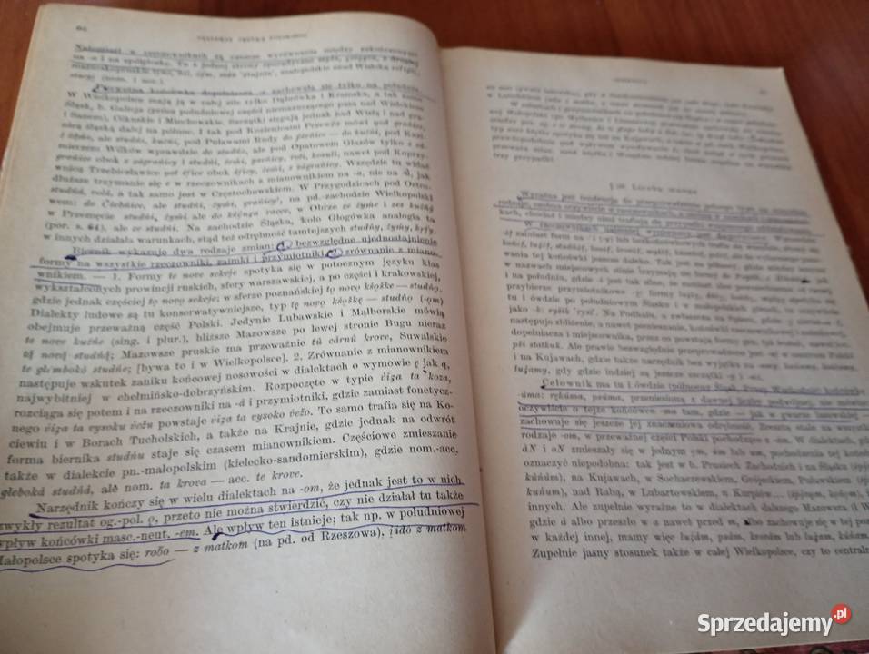 Dialekty języka polskiego z mapami Kazimierz Gdańsk sprzedam