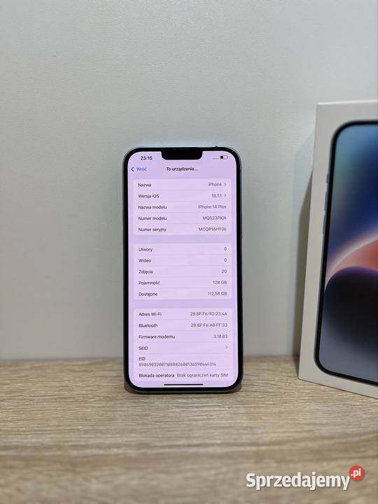 I Phone 14 Plus 128 GB