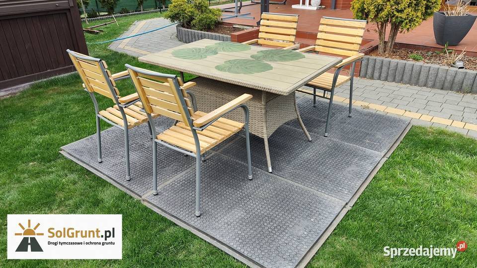 Wynajem płyt drogowych ochrona i utwardzanie Pysznica