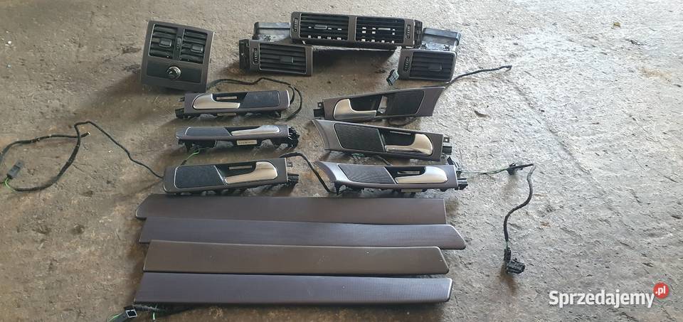 Dekory listwy ozdobne stalowe a6 c5 komplet