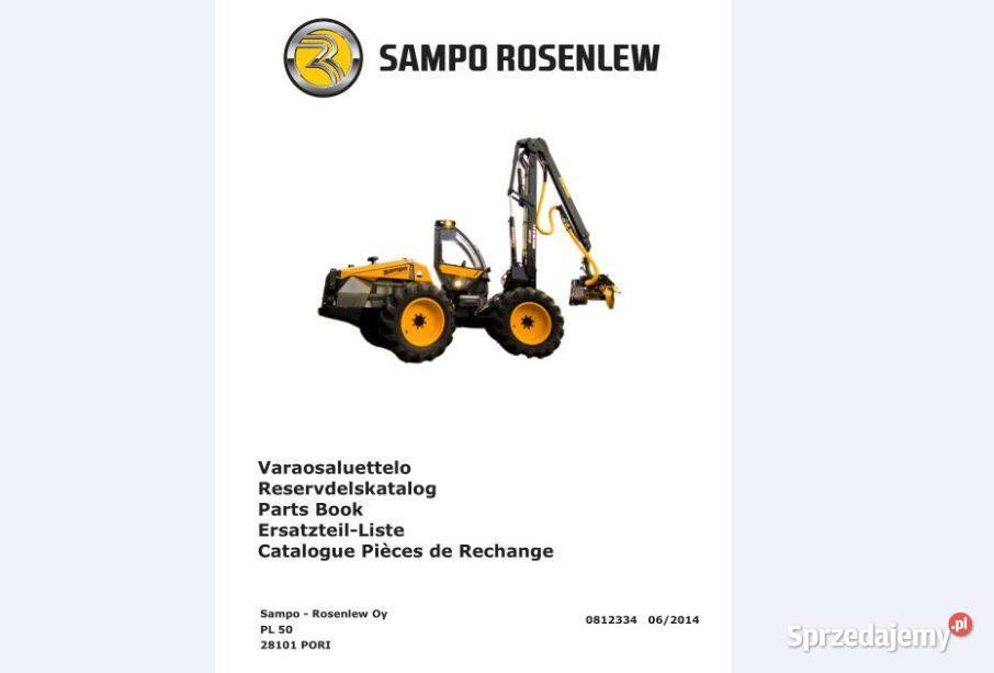 SAMPO SR1066 harwester katalog części
