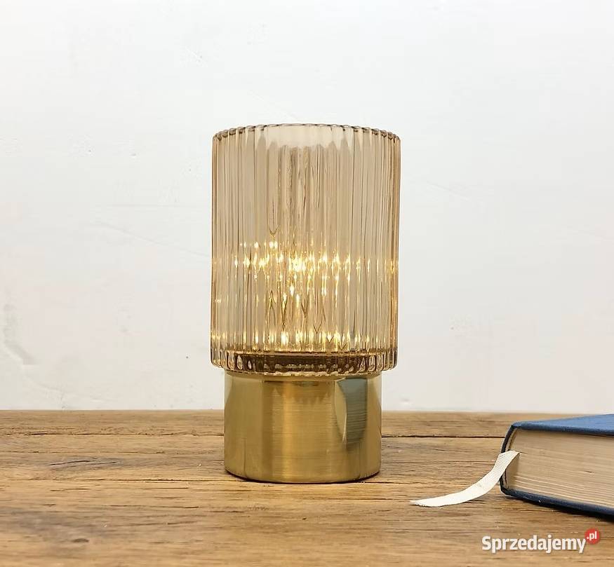 Lampka nocna stołowa na baterie led Warszawa