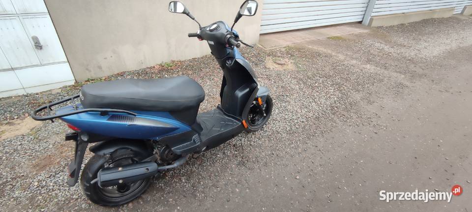 Skuter Kymco Agility 50 4t 2022 niebieski czarny 16000km mazowieckie