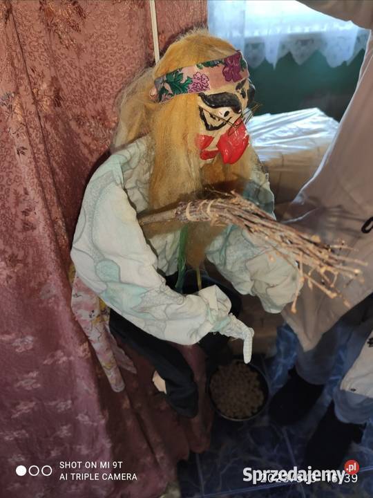 Baba jaga wisielec czarownica ozdoba