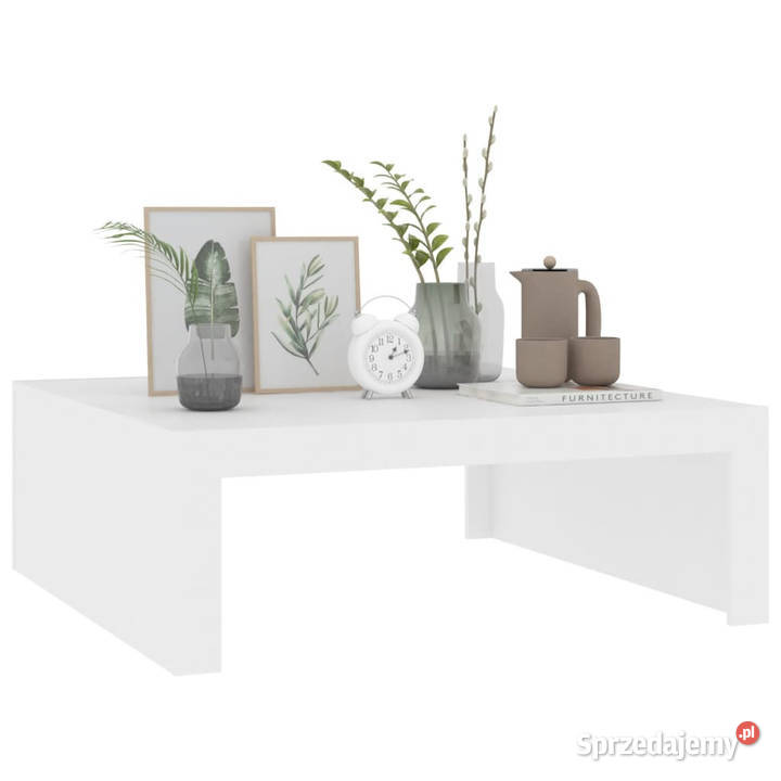 Stolik kawowy biały 100x100x35 materiał mazowieckie Warszawa