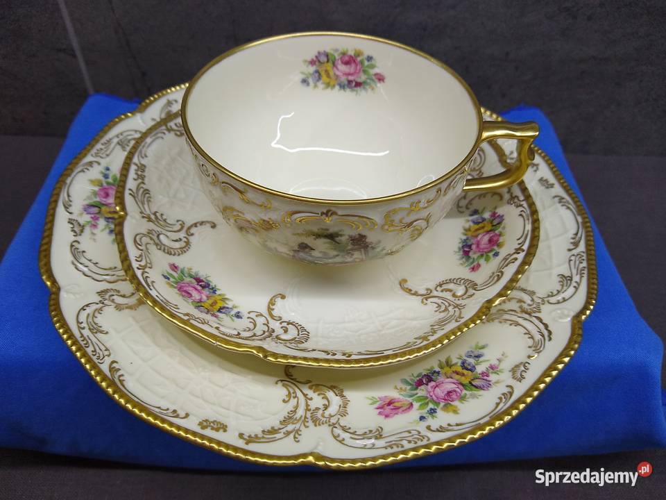 Filiżanka Rosenthal Sanssouci scenki Ivory Kalisz