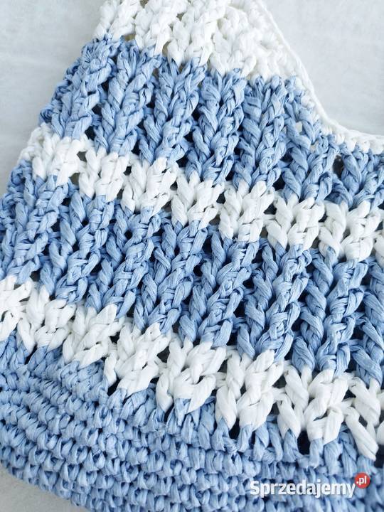 Torebka letnia crochet ręcznie robiona z Piotrków Trybunalski
