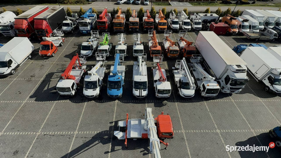 Nissan Cabstar Podnośnik Koszowy RUTHMANN TB 270 ABS Widełki