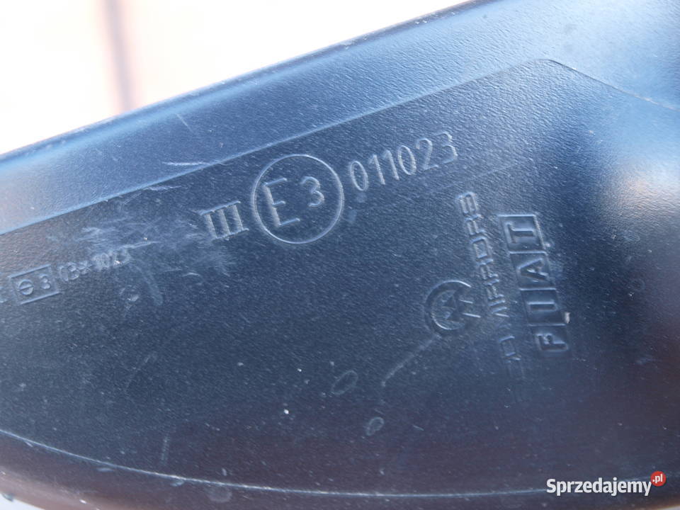 Fiat Linea lusterko lewe elektryczne 5 pinów Lusterka zewnętrzne sprzedam