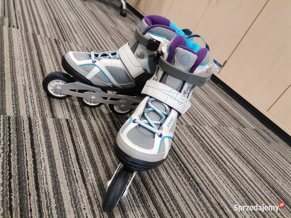 Rolki damskie fitness Oxelo FIT5 37 stan idealny Skating Kielce