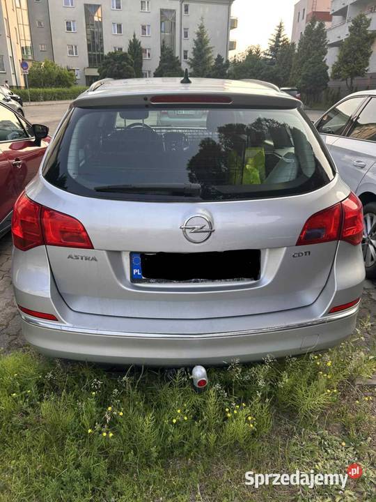 Opel Astra j 16 CDTI 2015 Kamionka