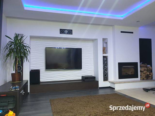 Panel gipsowy 3D Fale Dunaju Mszana Dolna