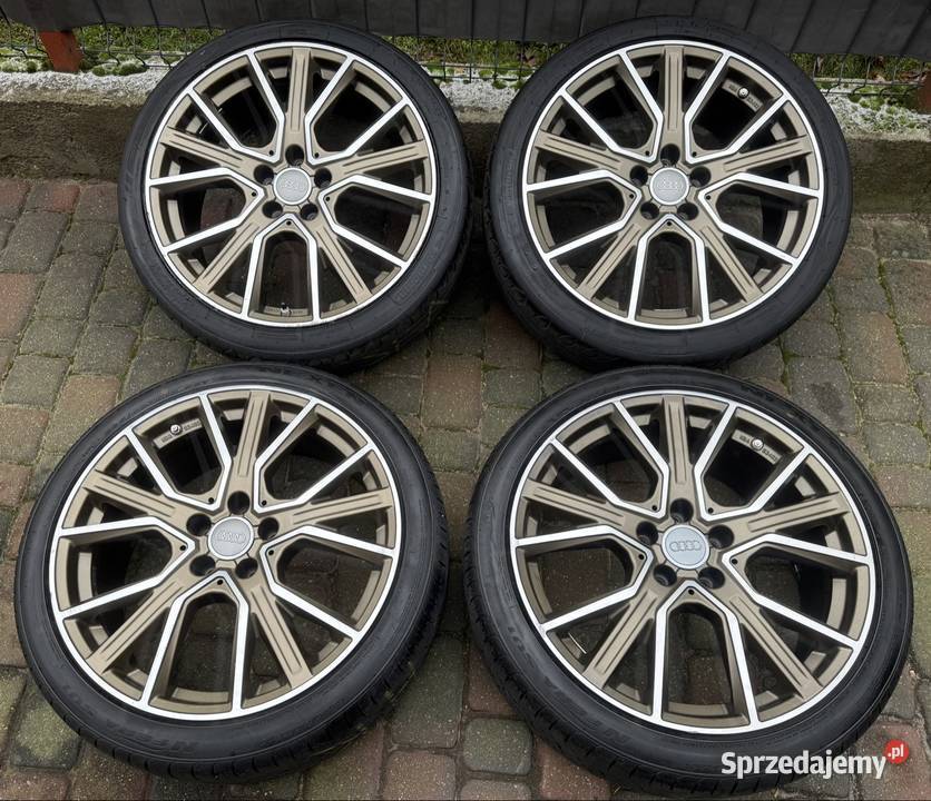19 Audi A4 felgi koła komplet 5x112 ET40 8J Motoryzacja wielkopolskie