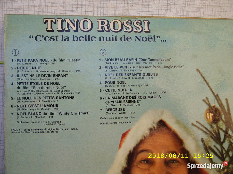 POP LP TINO ROSSI2 PLYTY WINYLOWE dolnośląskie Wołów sprzedam