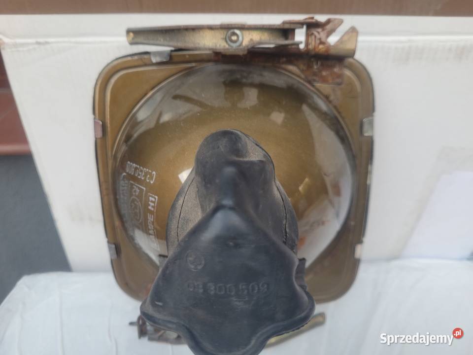 Fiat 125 S lampa świateł drogowych Carello