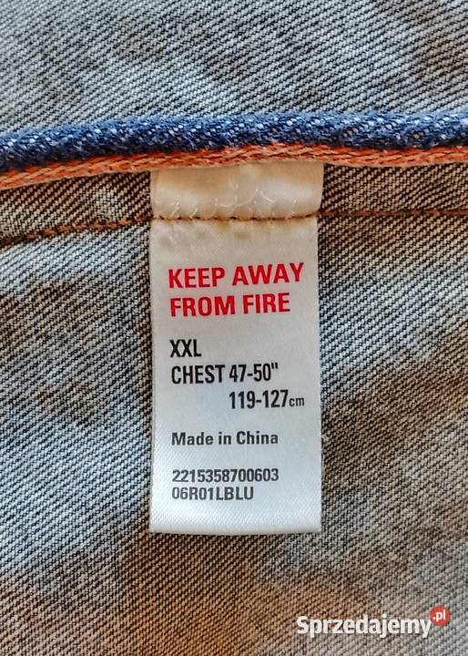 Marynarko kurtka dżinsowa Burton Menswear London Odzież codzienna Katowice