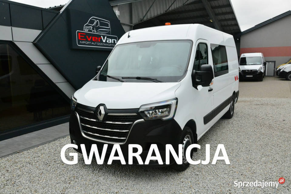 Renault Master 7 osobowy brygadówka średniak elektryczne szyby Renault Warszawa