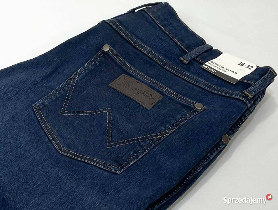 Spodnie męskie jeansy Wrangler Greensboro 803 Rozmiar M Rzeszów
