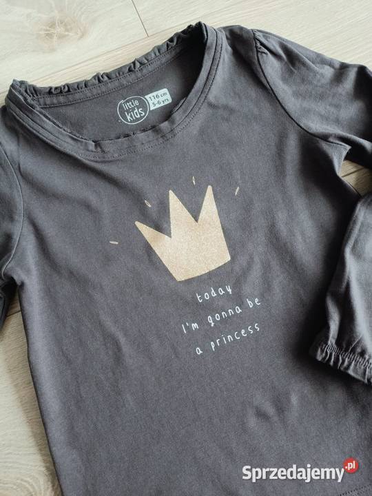 Bluzka koszulka dziewczęca na długi rękaw Płock