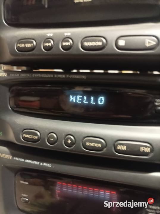 Pioneer AP550 mini wieża retro Płock