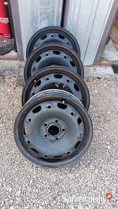 Felgi stalowe 14 5x100 VWSeatSkoda Samochodowe Kraków sprzedam