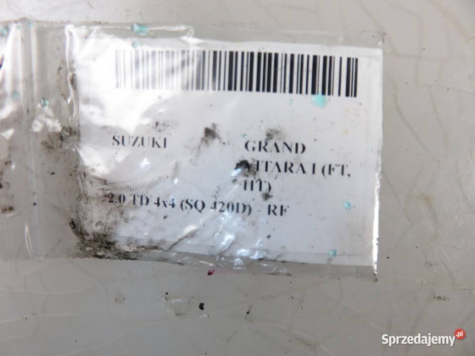 PRZEPUSTNICA SUZUKI GRAND VITARA I 20 TD Przepustnice małopolskie