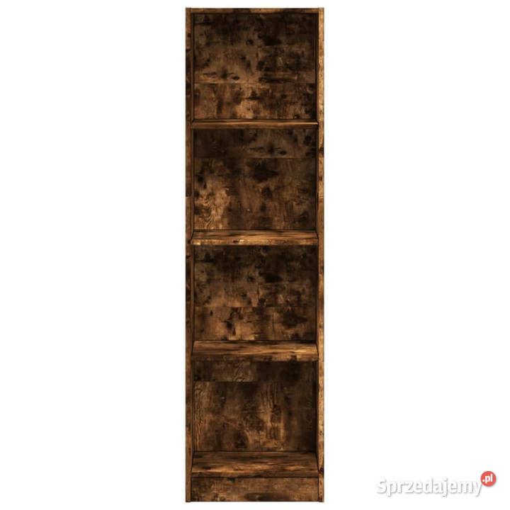 Regał przydymiony dąb 40x24x143 materiał Warszawa