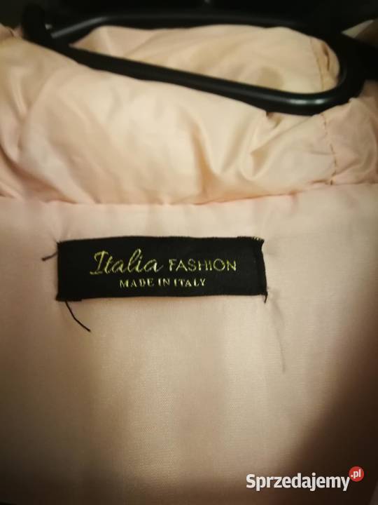 Pikowany bezrękawnik kamizelkaPudrowy róż małopolskie Zielonki sprzedam