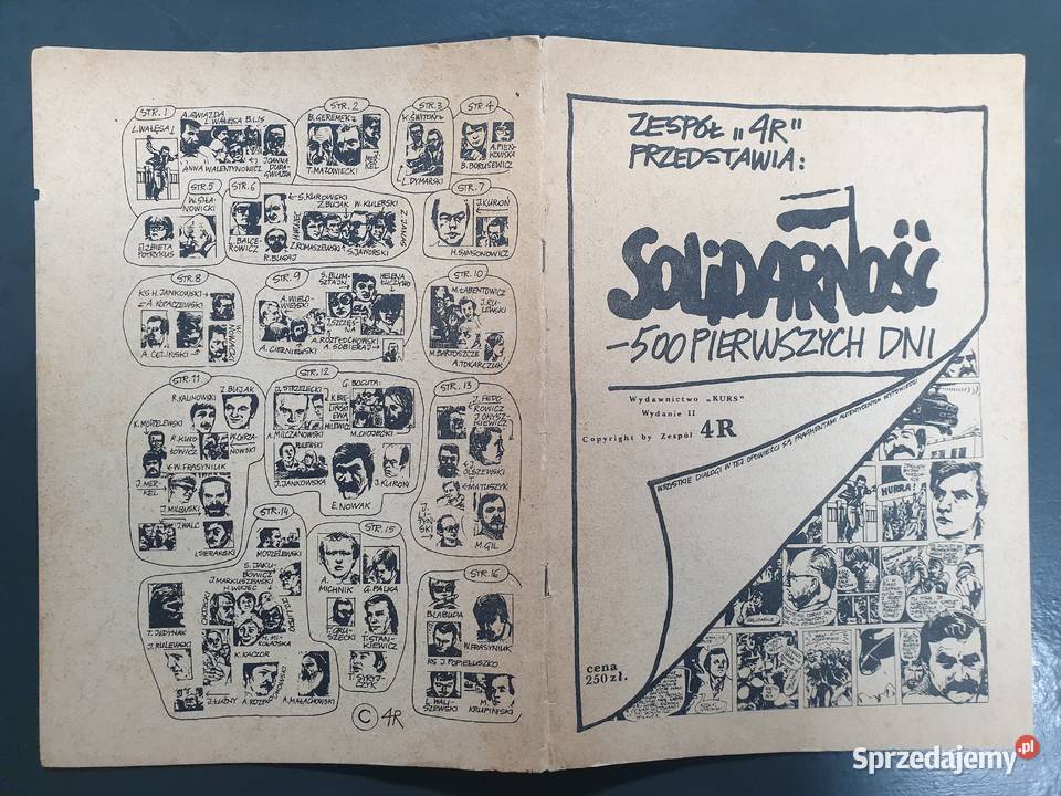 Solidarność 500 Pierwszych Dni wydanie II pomorskie sprzedam