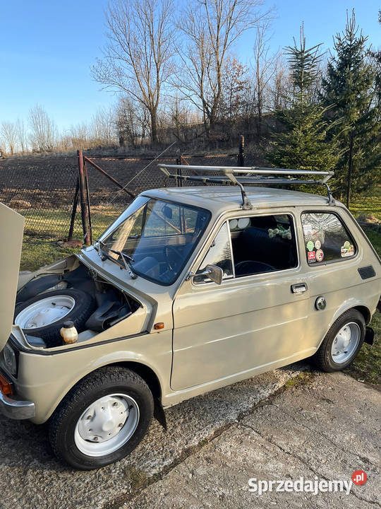 Polski fiat 126p 1977r Wolbrom