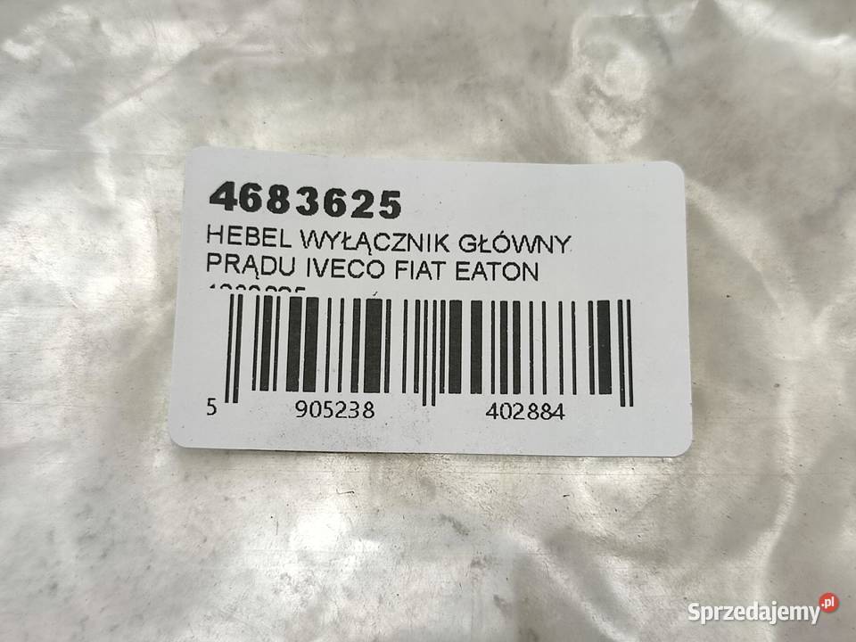 PRZEŁĄCZNIK OSIOWY 3PIN IVECO FIAT NOWY EATON osobowe
