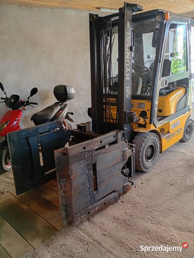 Wózek widłowy Hyundai 15l7 regulowane widły Słaboszów sprzedam