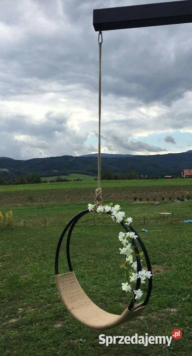 Huśtawka ogrodowa domowa na taras piękna