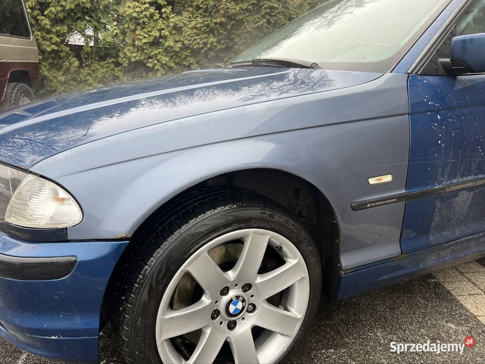 Przedni lewy blotnik BMW E46 sedan kombi ładny Ruda Śląska