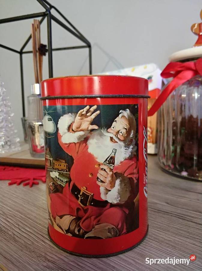 Puszka pojemnik CocaCola Nowa Sól