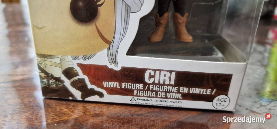 Wiedzmin witcher funko pop ciri 150 Unikat podlaskie Augustów