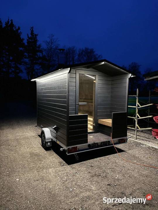 Mobilna Sauna Gotowy Biznes Sauna do Wynajęcia Olecko