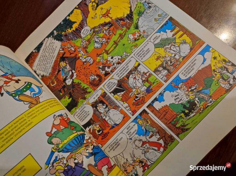 komiks Asterix Asteriks i Goci 1992 Kielce sprzedam