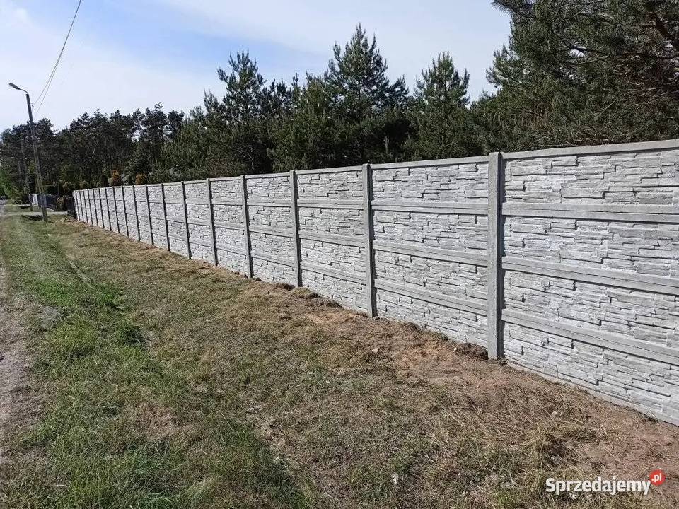 Ogrodzenia betonowe Mierzno