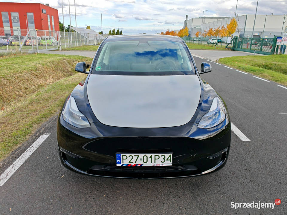 Tesla Y Performance AWD 534 wersja europejska z szyberdach Niepruszewo sprzedam