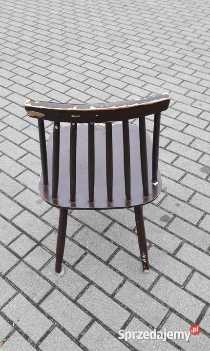 Krzesło patyczak MGrabiński Fameg design PRL Gdynia